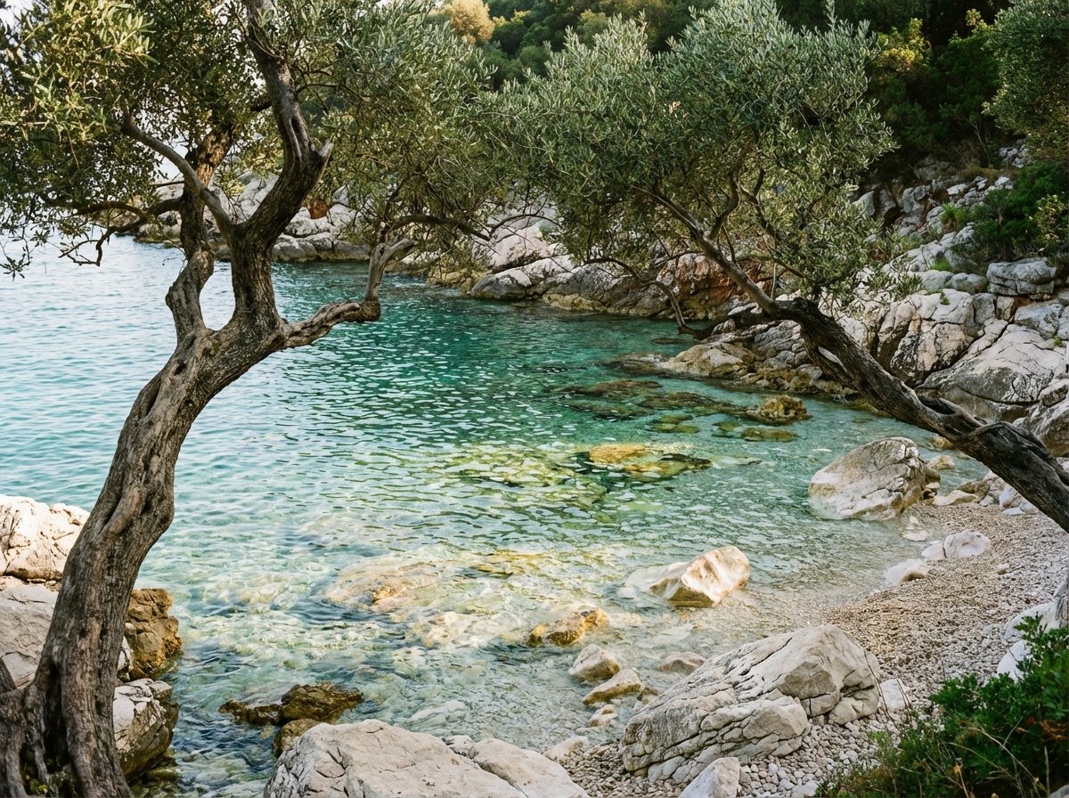 Kristallklares Wasser der Adria