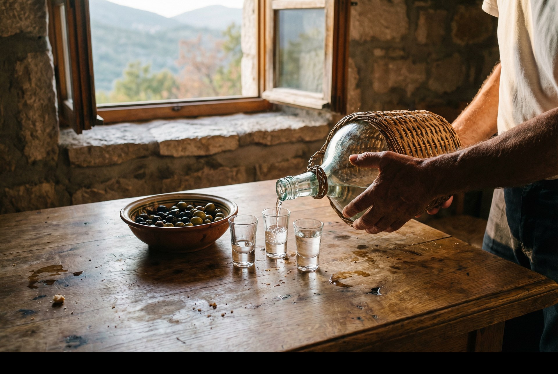 Traditionelle Rakija-Herstellung in Montenegro