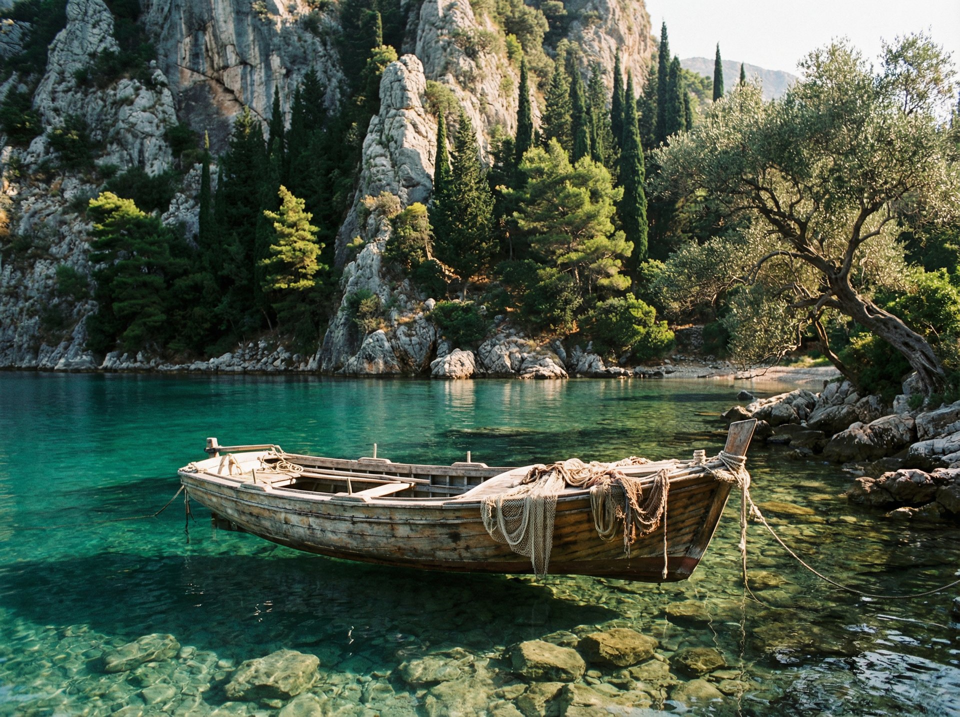 Bootstouren an der Küste Montenegros