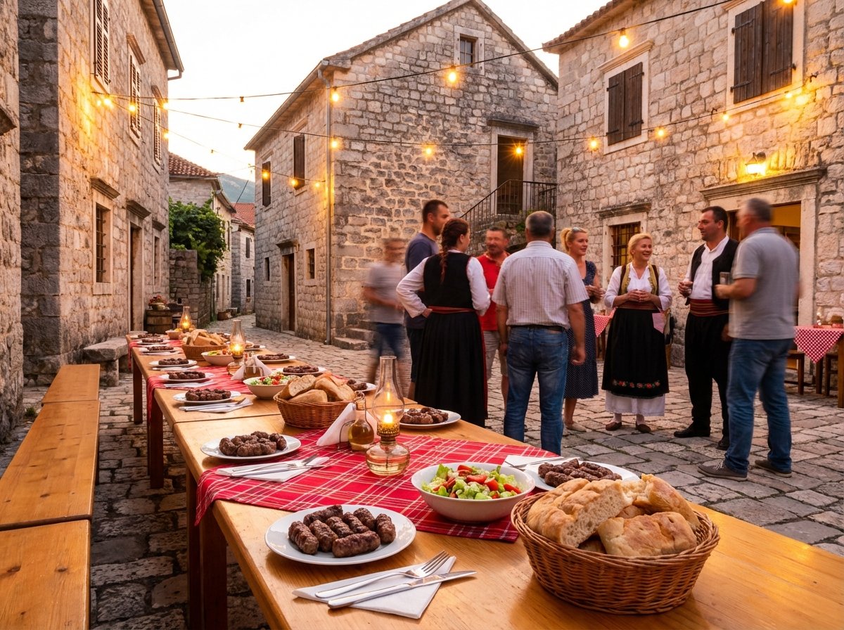 Lokale Kultur in Montenegro